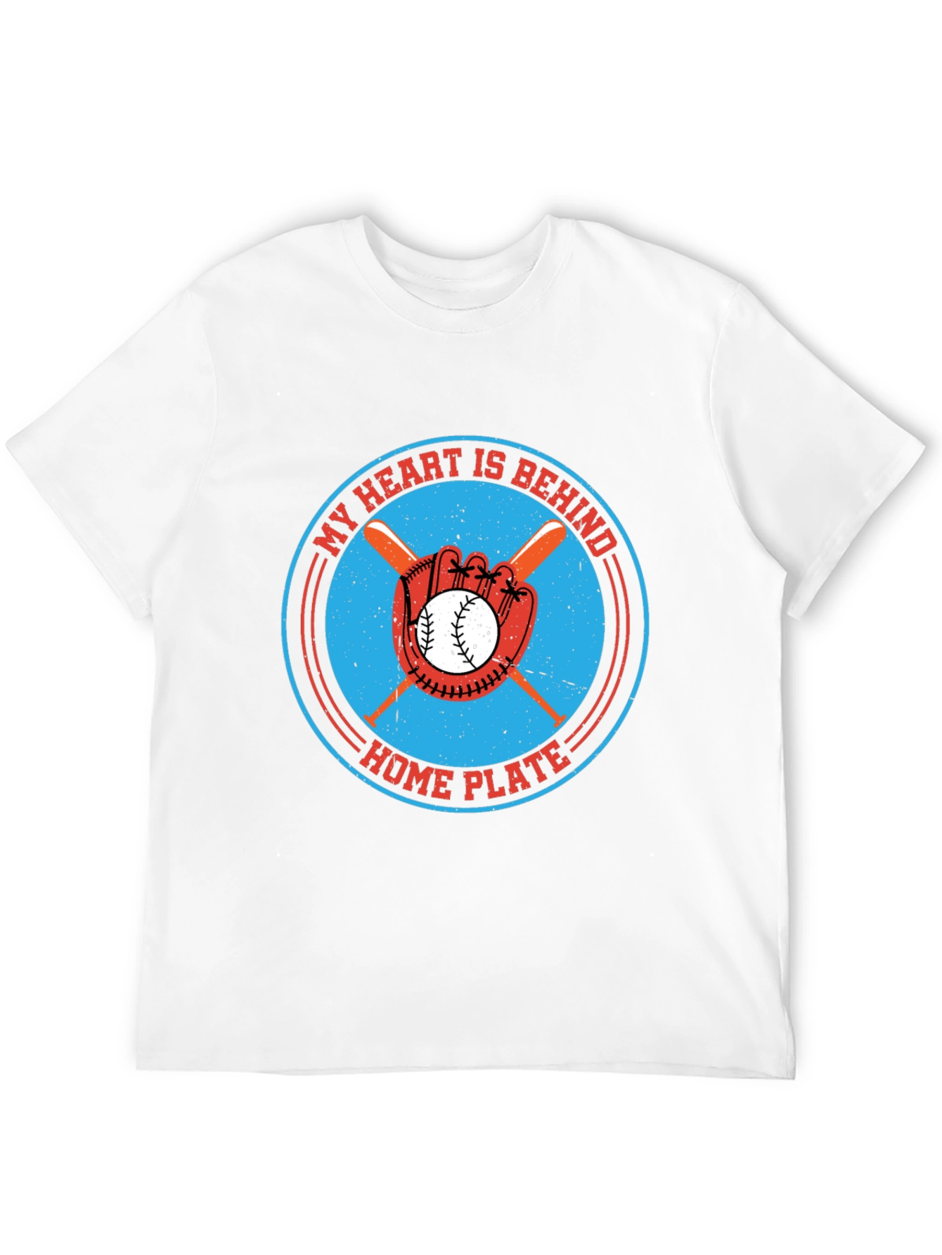 Baseball Heart T-Shirt - Home Plate