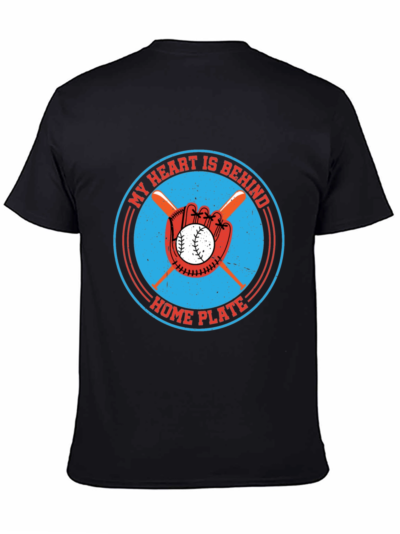 Baseball Heart T-Shirt - Home Plate
