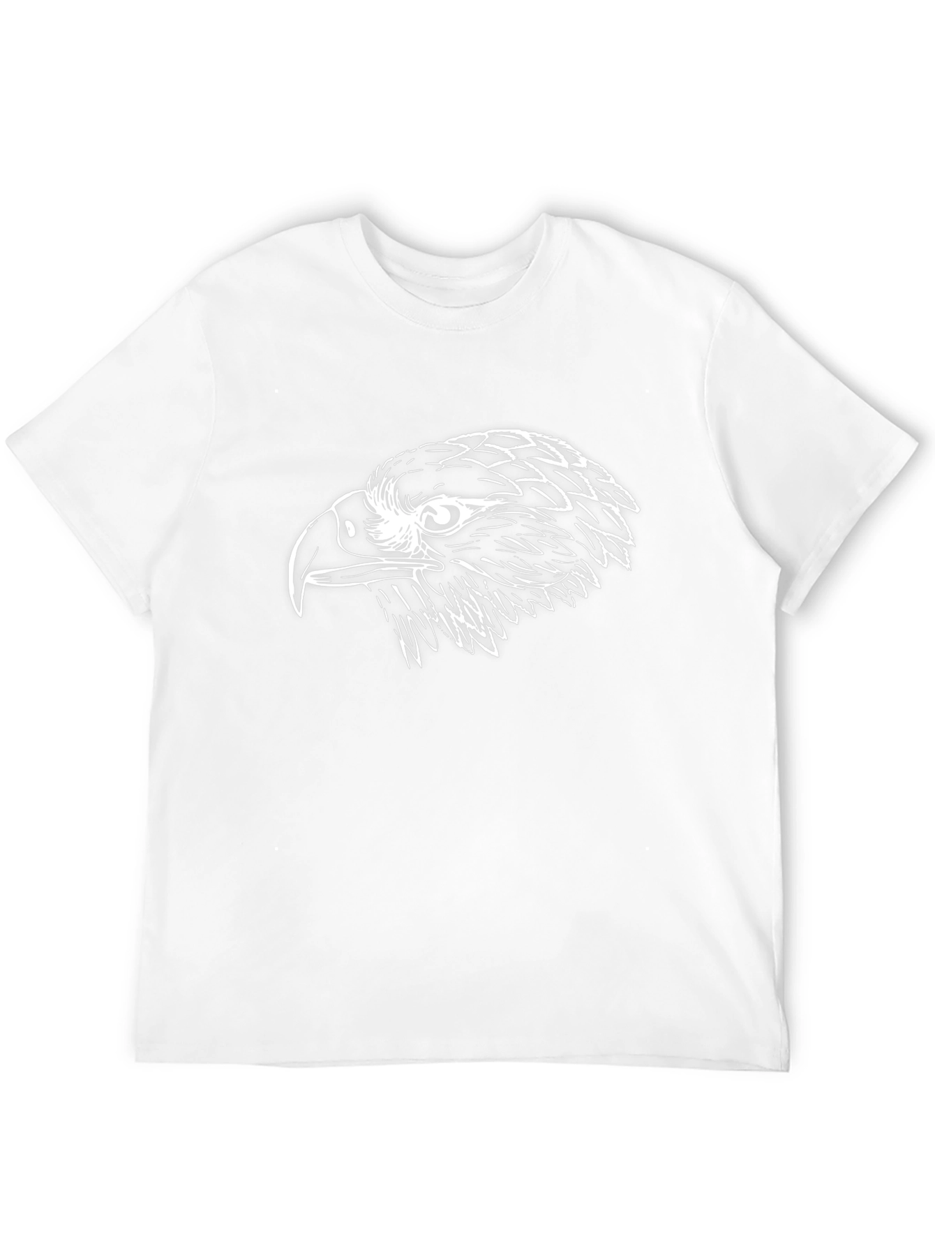 Mens Black Eagle Graphic T-Shirt