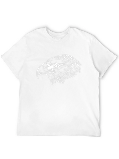 Mens Black Eagle Graphic T-Shirt