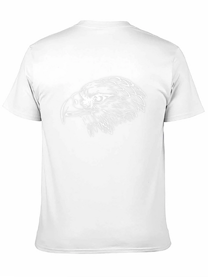 Mens Black Eagle Graphic T-Shirt