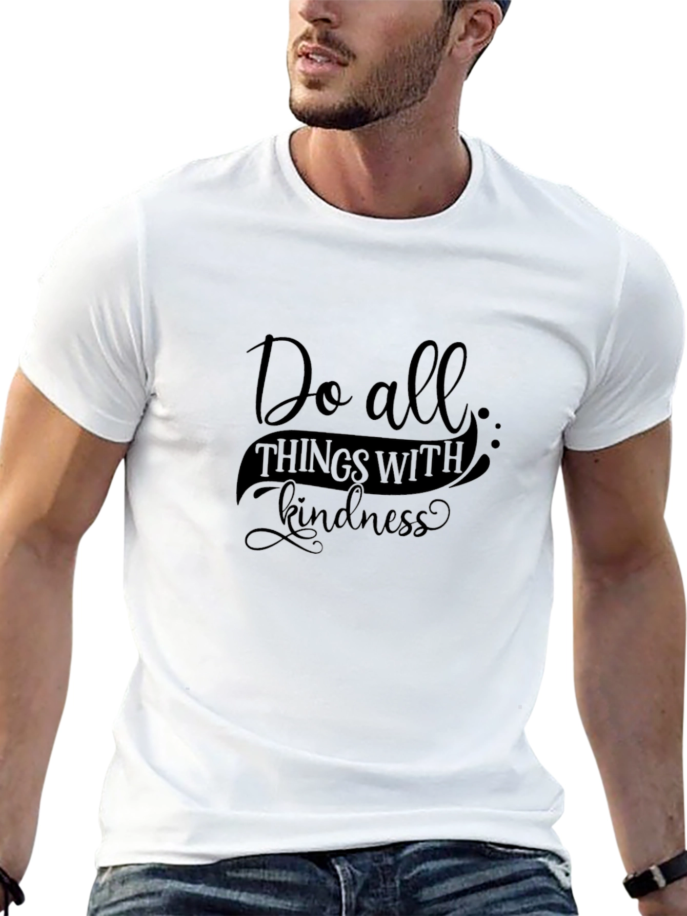 Kindness Graphic Tee - Soft Style Cotton Blend