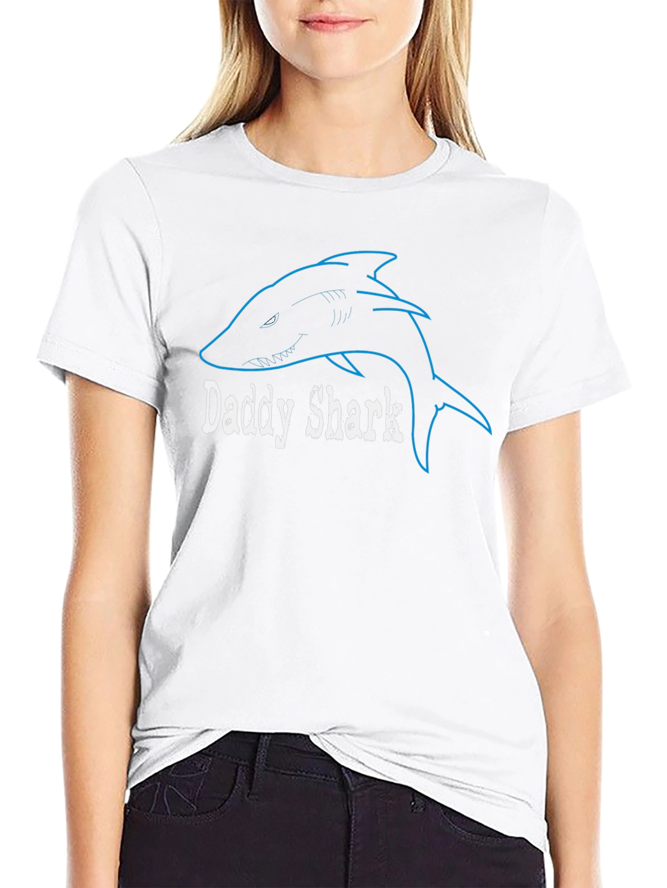 Daddy Shark Graphic T-Shirt