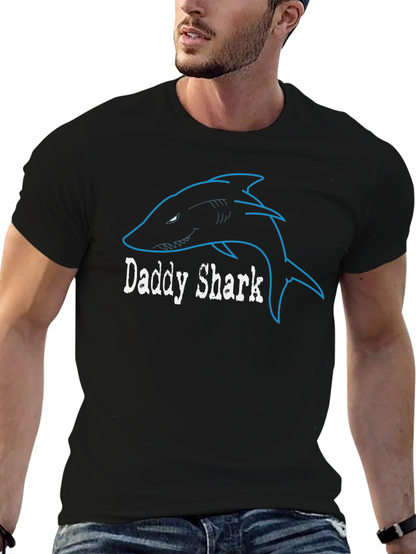 Daddy Shark Graphic T-Shirt