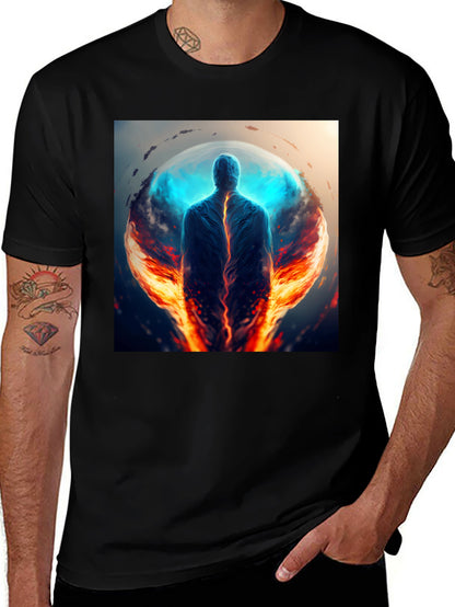 Ethereal Fire & Ice Graphic Tee