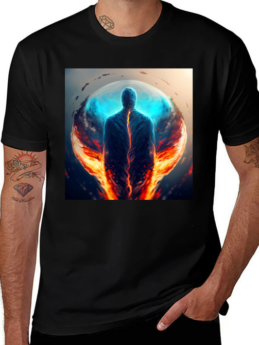 Ethereal Fire & Ice Graphic Tee