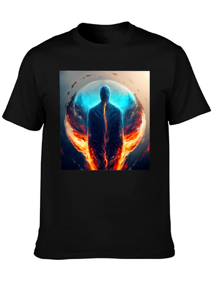 Ethereal Fire & Ice Graphic Tee