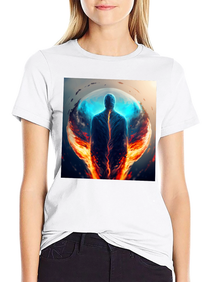 Ethereal Fire & Ice Graphic Tee