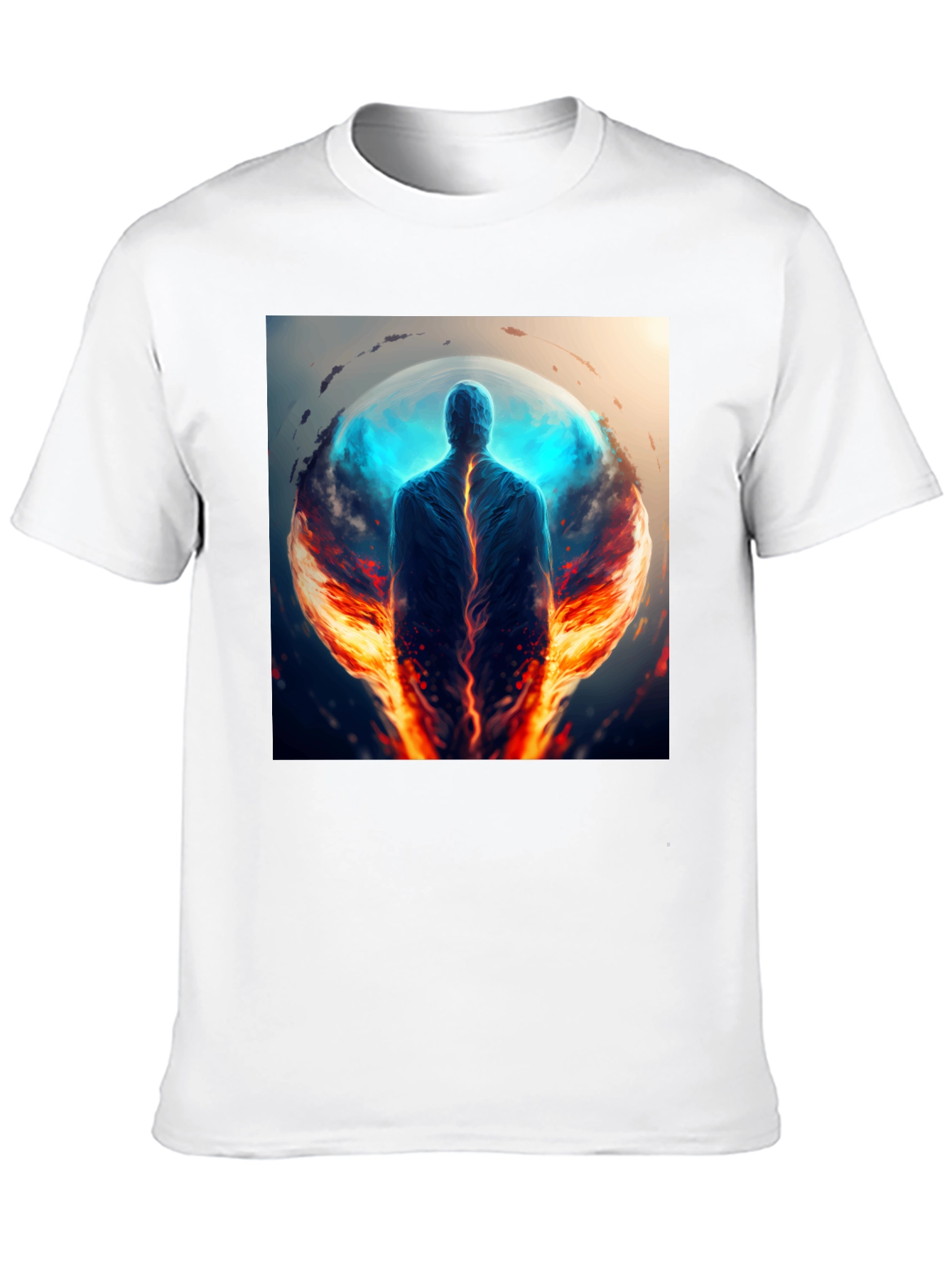 Ethereal Fire & Ice Graphic Tee