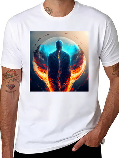 Ethereal Fire & Ice Graphic Tee