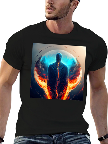 Ethereal Fire & Ice Graphic Tee