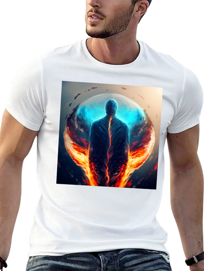 Ethereal Fire & Ice Graphic Tee