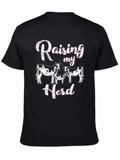 Raising My Herd Graphic T-Shirt - Farm Life Tee