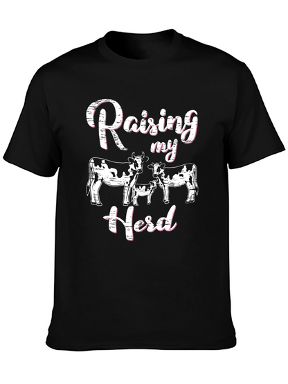 Raising My Herd Graphic T-Shirt - Farm Life Tee