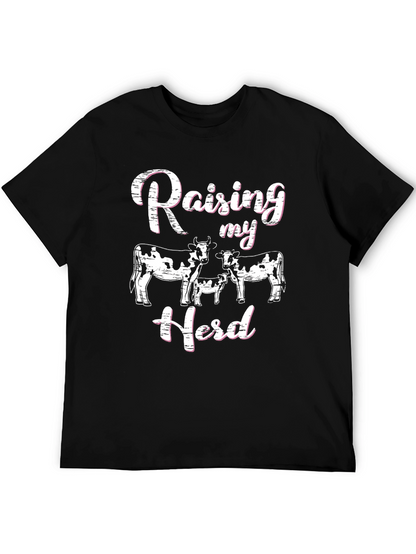Raising My Herd Graphic T-Shirt - Farm Life Tee