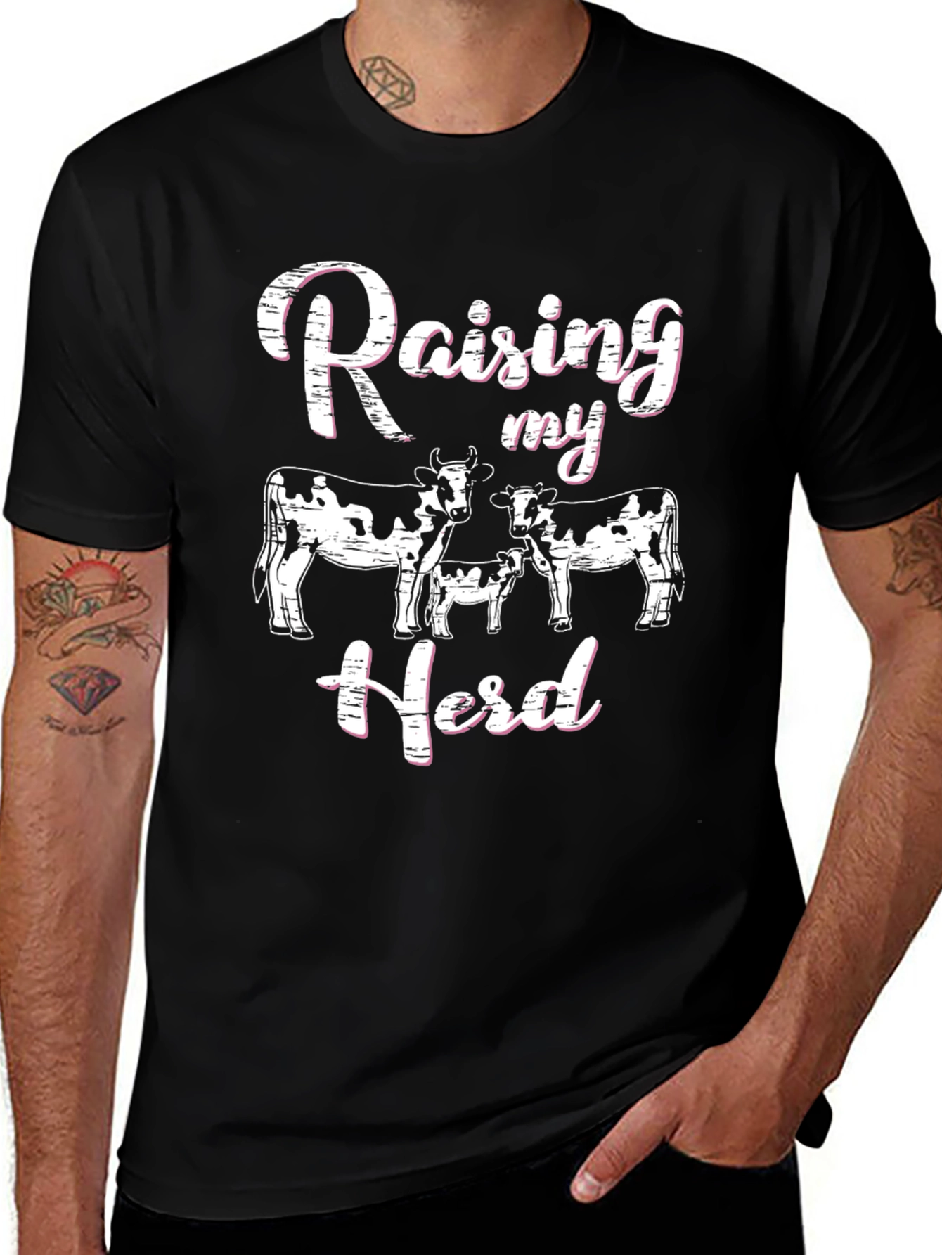Raising My Herd Graphic T-Shirt - Farm Life Tee