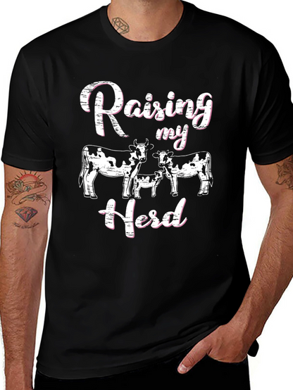 Raising My Herd Graphic T-Shirt - Farm Life Tee