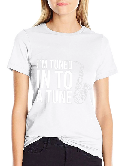 Tuned In To A Tune T-Shirt