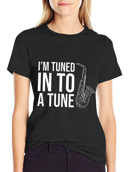 Tuned In To A Tune T-Shirt