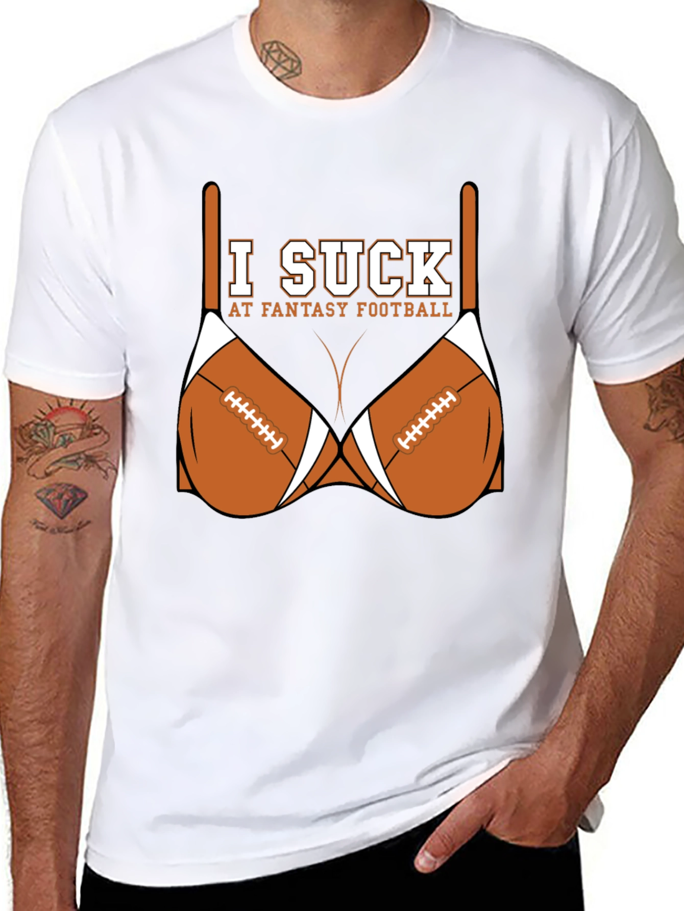 I Suck at Fantasy Football T-Shirt