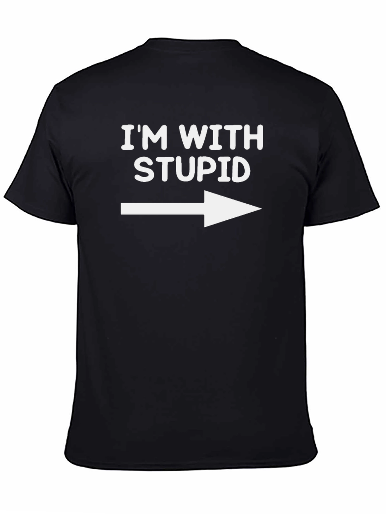 Im With Stupid T-Shirt - Funny Novelty Tee
