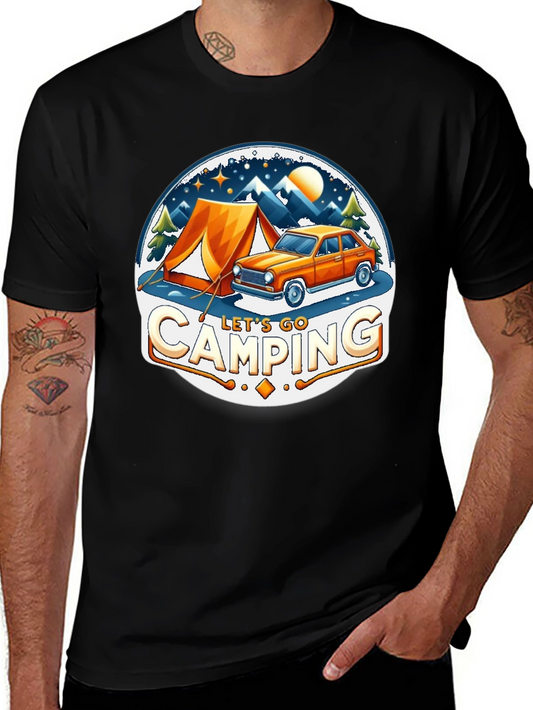 Lets Go Camping Graphic T-Shirt