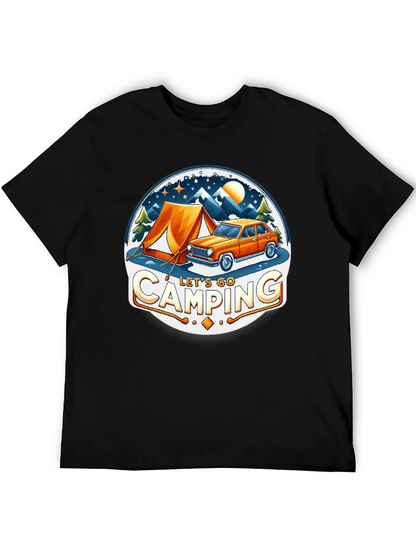 Lets Go Camping Graphic T-Shirt