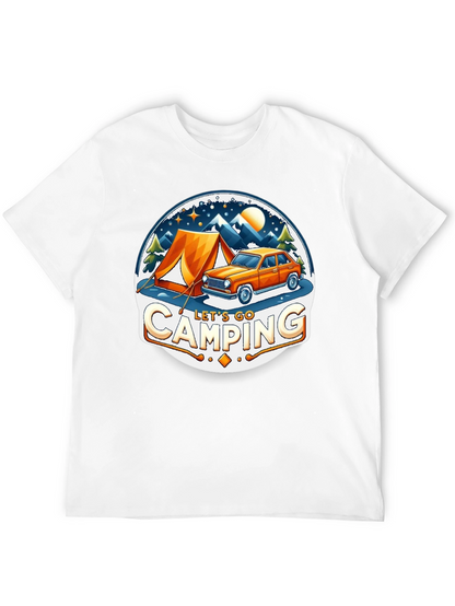 Lets Go Camping Graphic T-Shirt