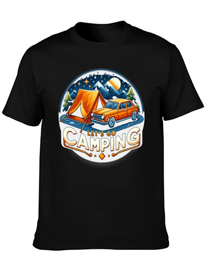 Lets Go Camping Graphic T-Shirt