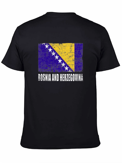 Bosnia & Herzegovina Flag Graphic T-Shirt