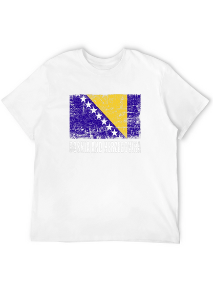 Bosnia & Herzegovina Flag Graphic T-Shirt