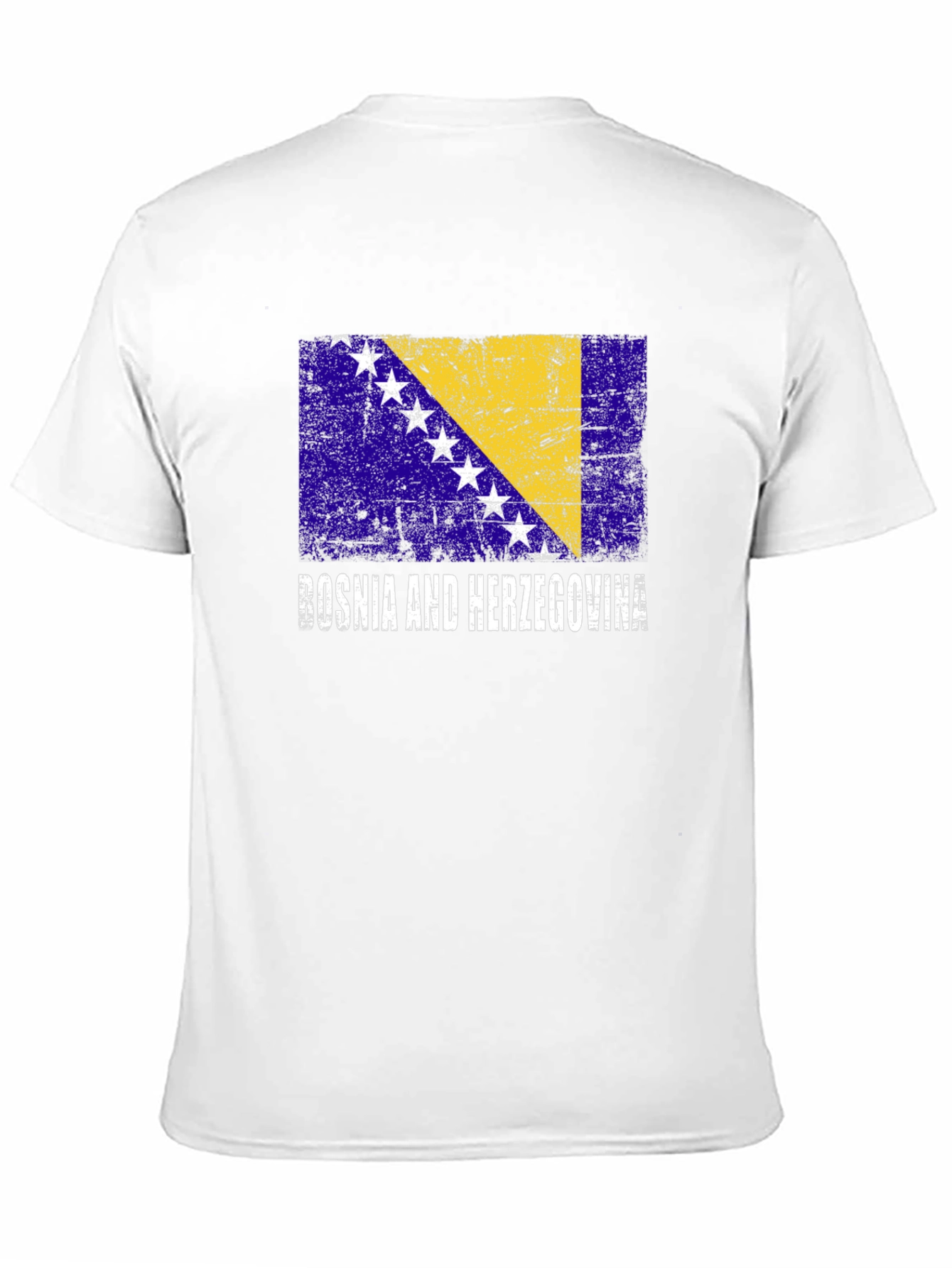 Bosnia & Herzegovina Flag Graphic T-Shirt