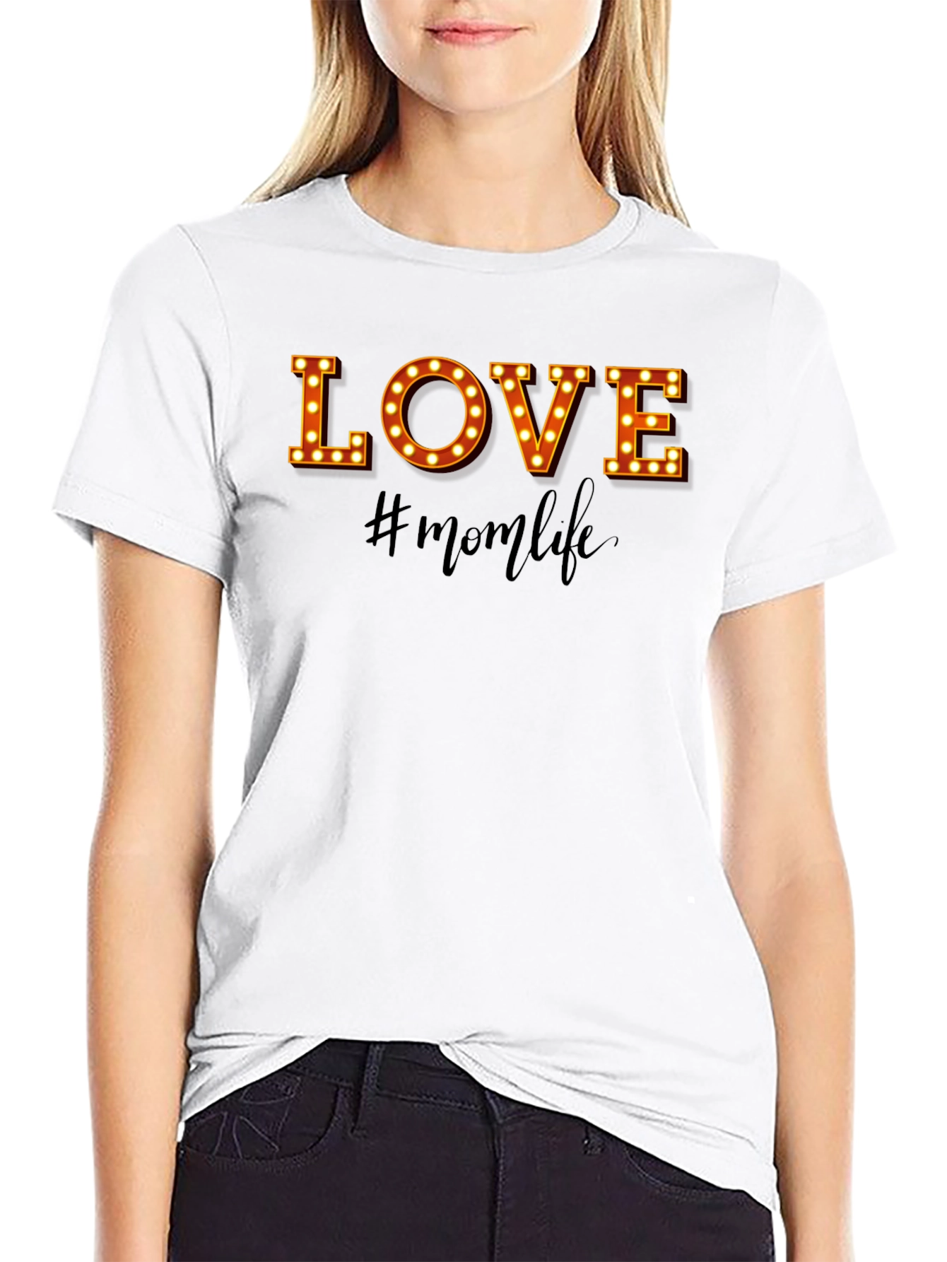 Mom Life T-Shirt - LOVE Graphic Tee