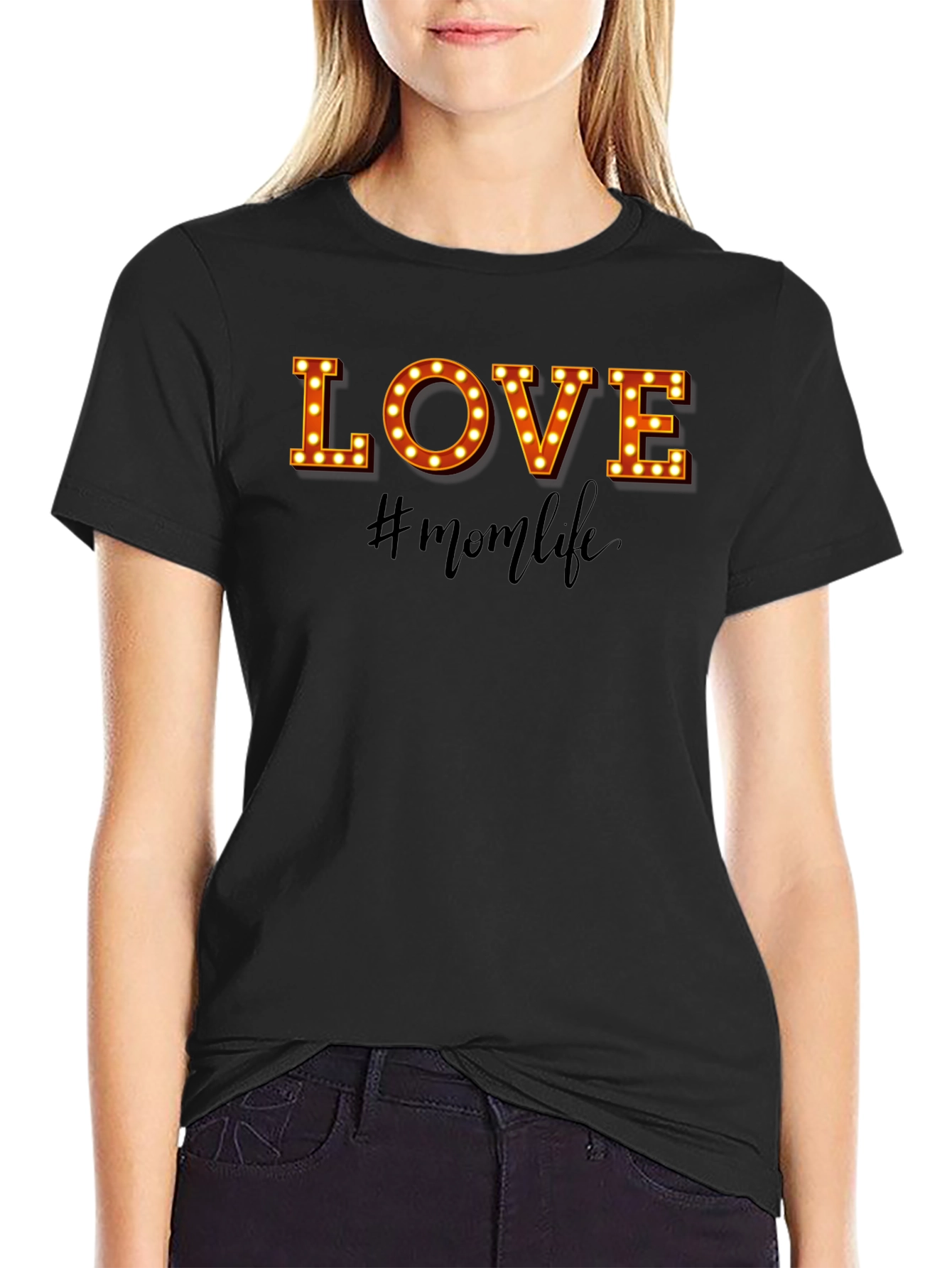 Mom Life T-Shirt - LOVE Graphic Tee