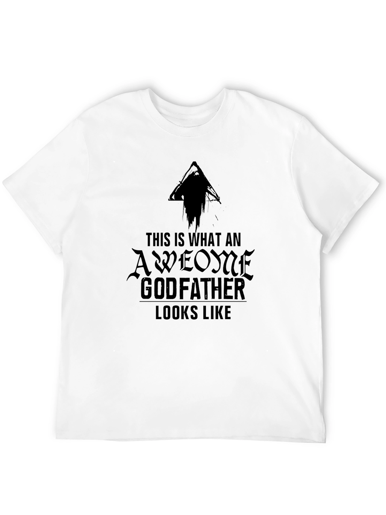 Awesome Godfather T-Shirt - Stylish Black Tee