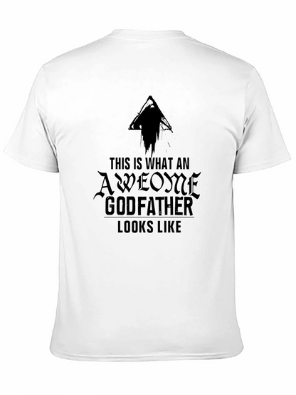 Awesome Godfather T-Shirt - Stylish Black Tee