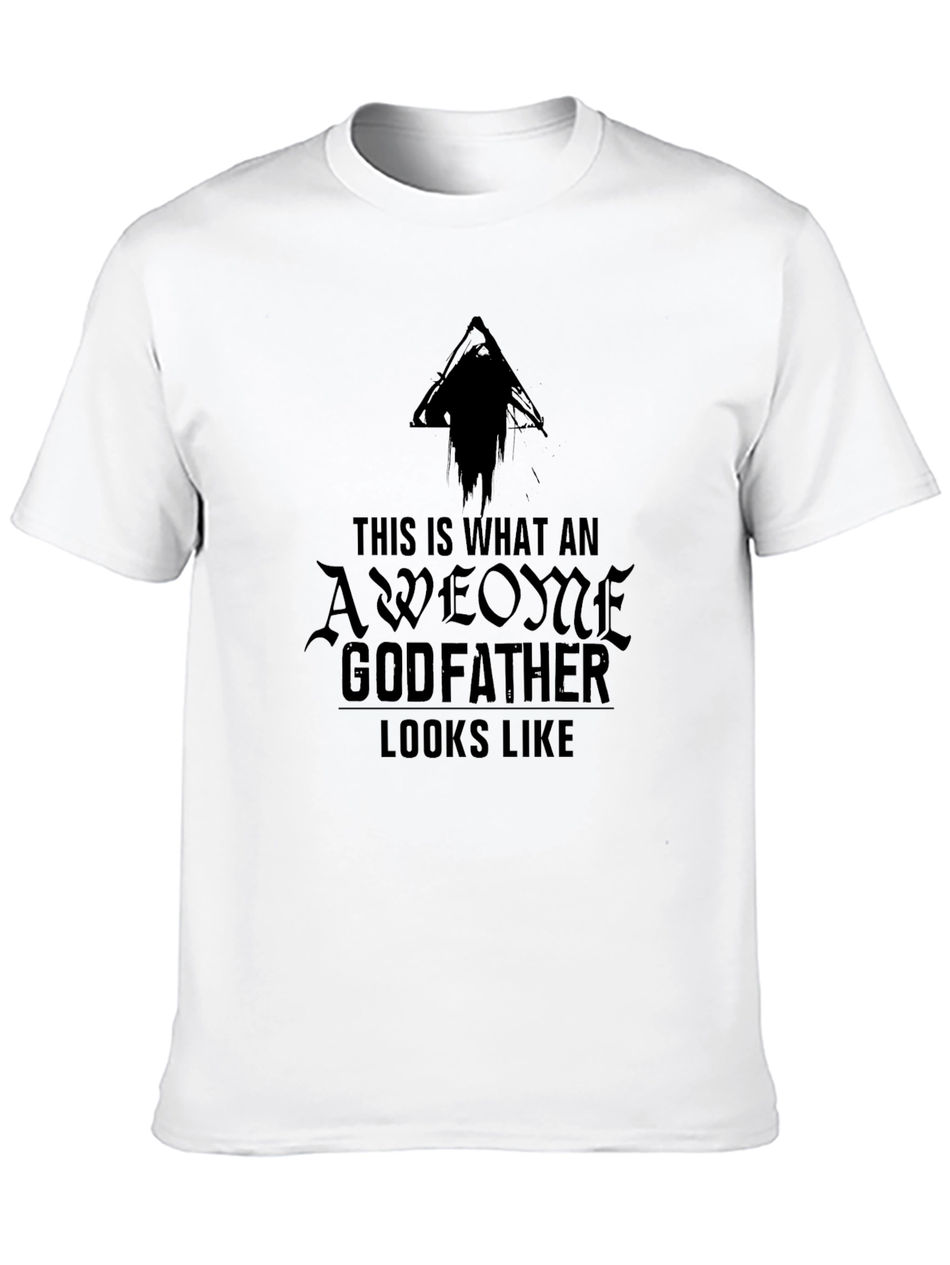 Awesome Godfather T-Shirt - Stylish Black Tee
