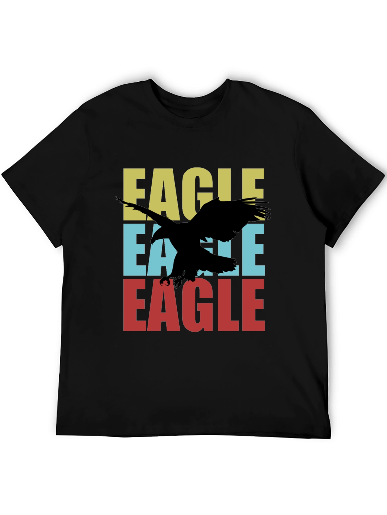 Retro Eagle Graphic Tee - Cool Bird Lover Design