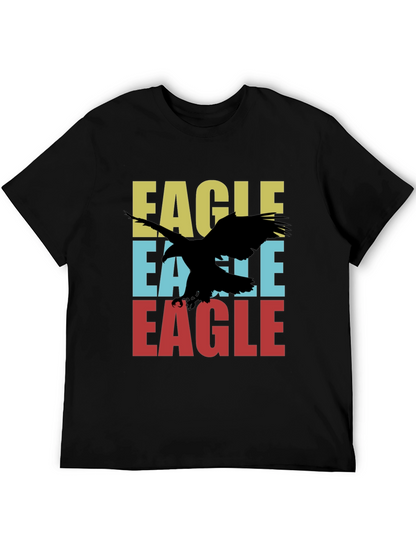 Retro Eagle Graphic Tee - Cool Bird Lover Design