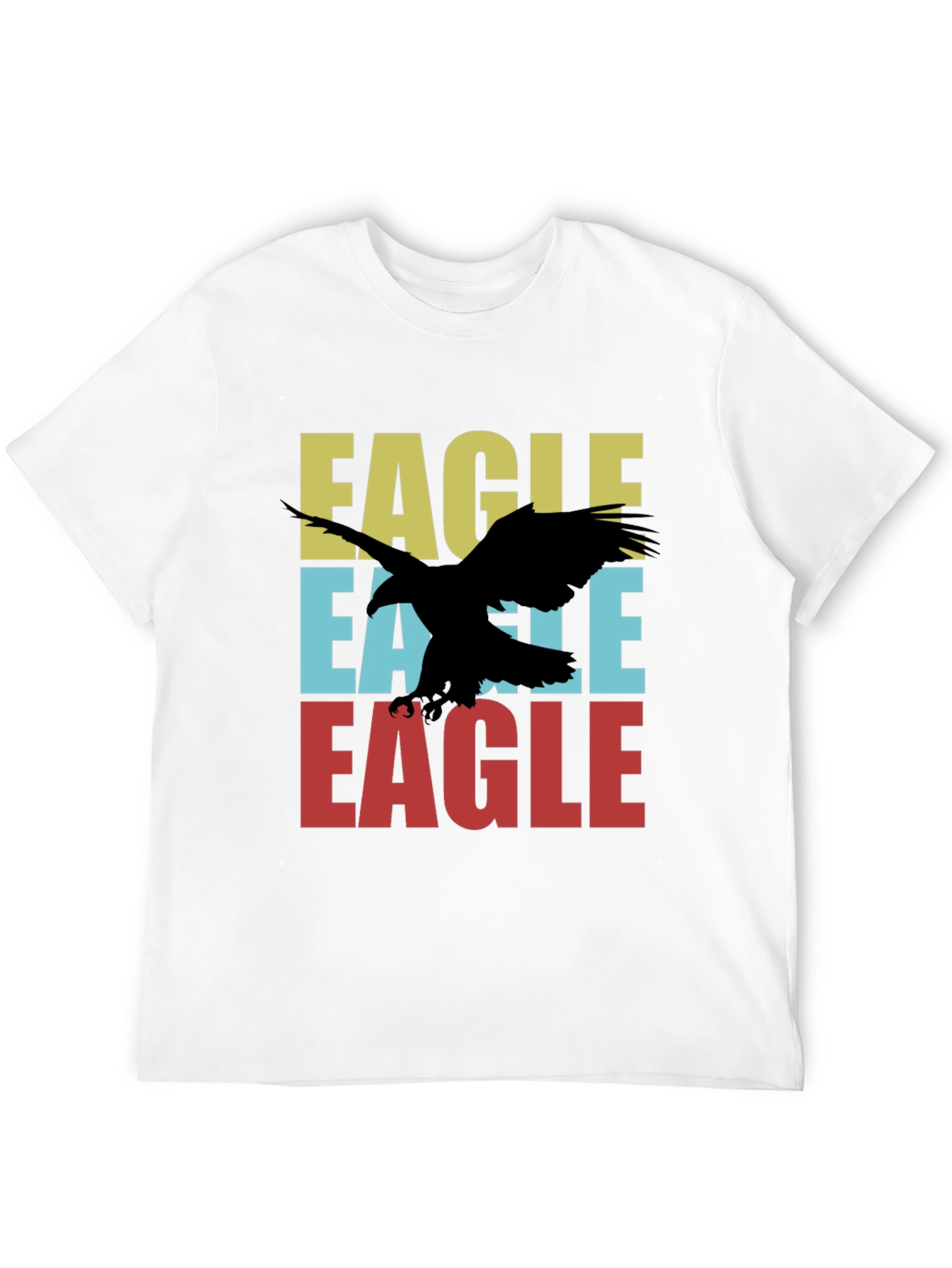 Retro Eagle Graphic Tee - Cool Bird Lover Design