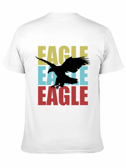 Retro Eagle Graphic Tee - Cool Bird Lover Design