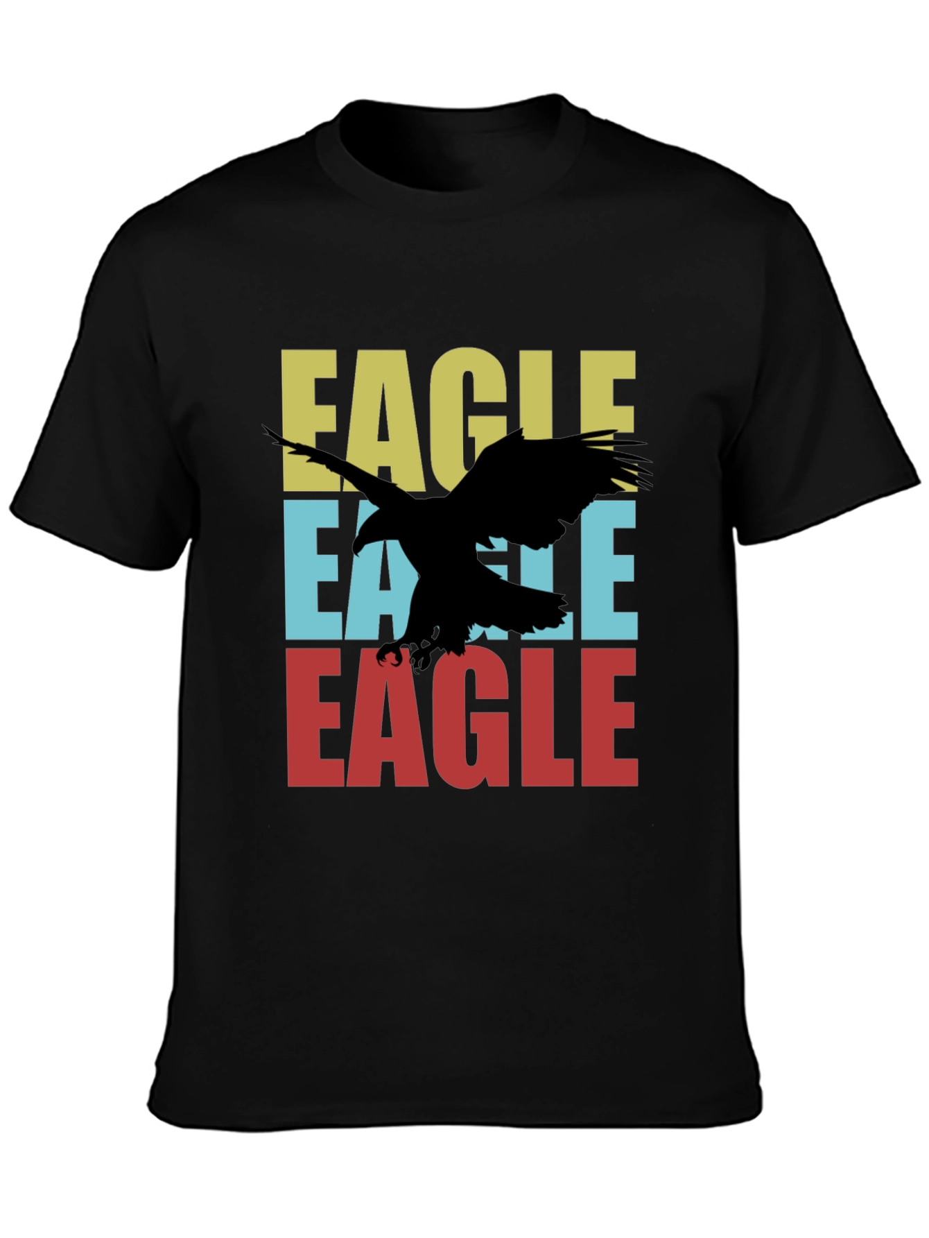 Retro Eagle Graphic Tee - Cool Bird Lover Design