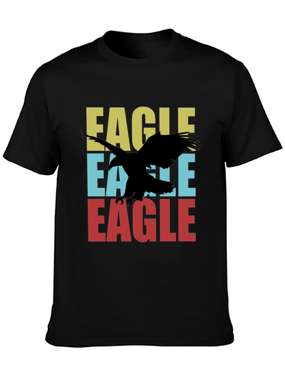 Retro Eagle Graphic Tee - Cool Bird Lover Design