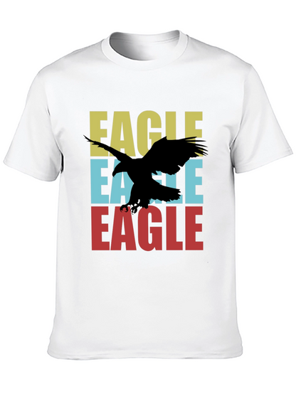 Retro Eagle Graphic Tee - Cool Bird Lover Design