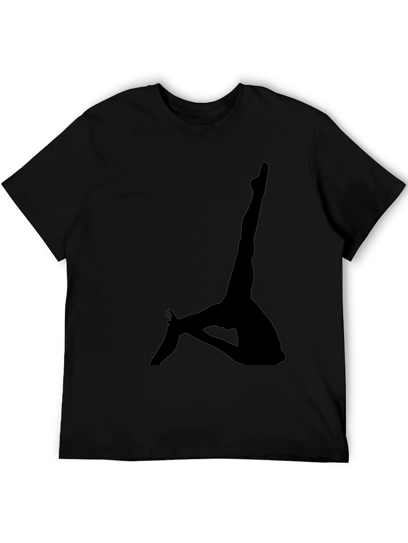 Silhouette Yoga Pose T-Shirt - Unisex Cotton Tee