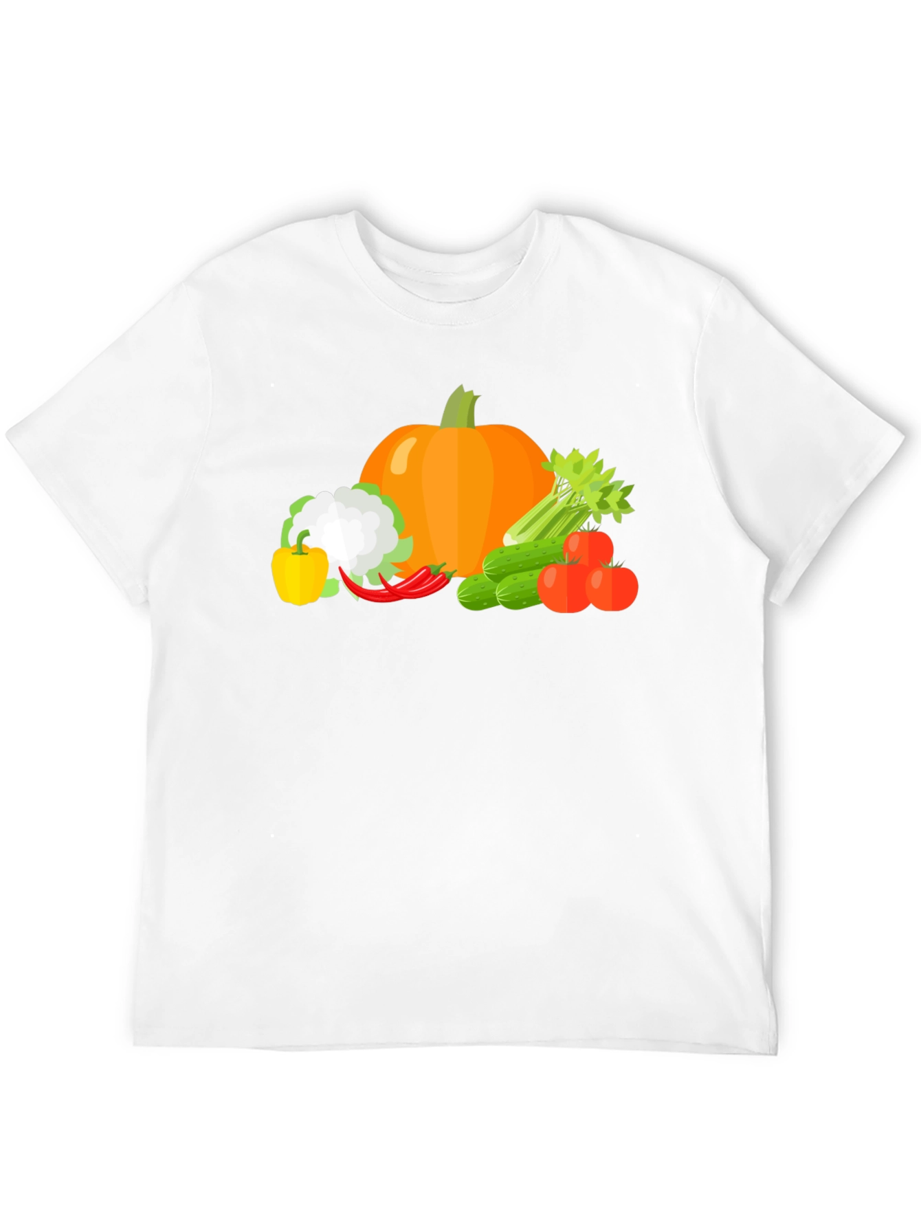 Vegetable Medley Graphic Tee - Black