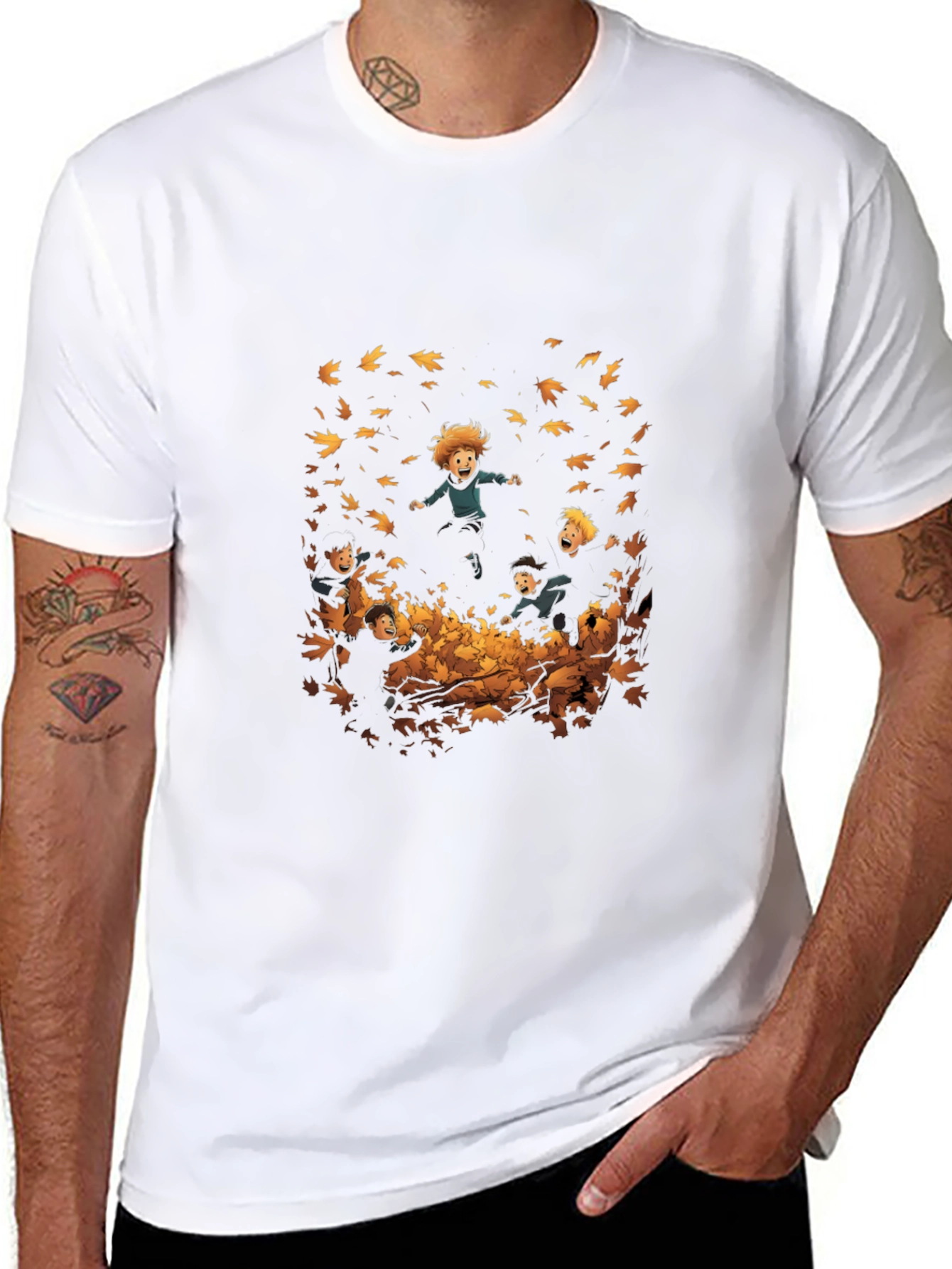 Autumn Leaf Pile T-Shirt