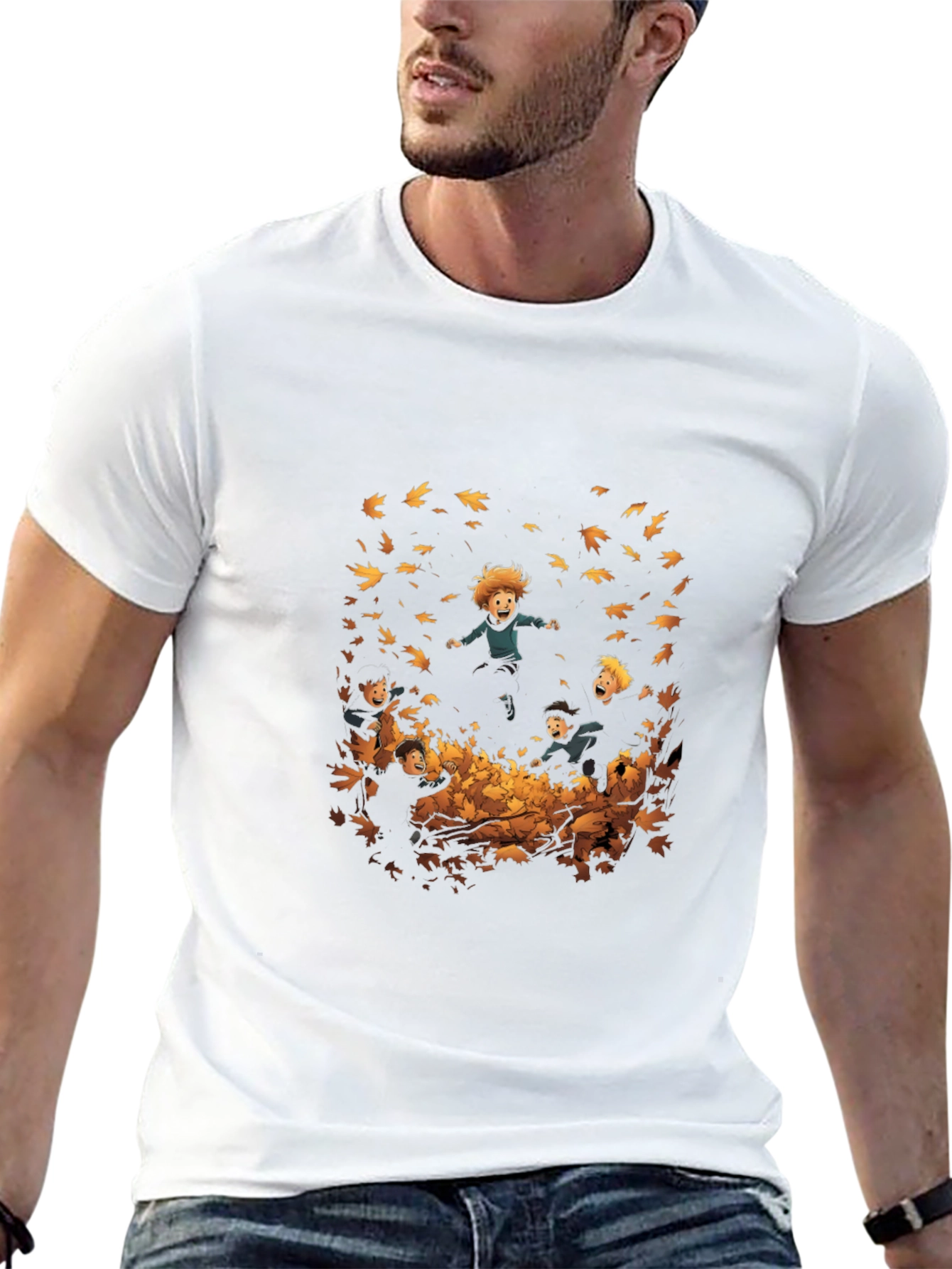 Autumn Leaf Pile T-Shirt