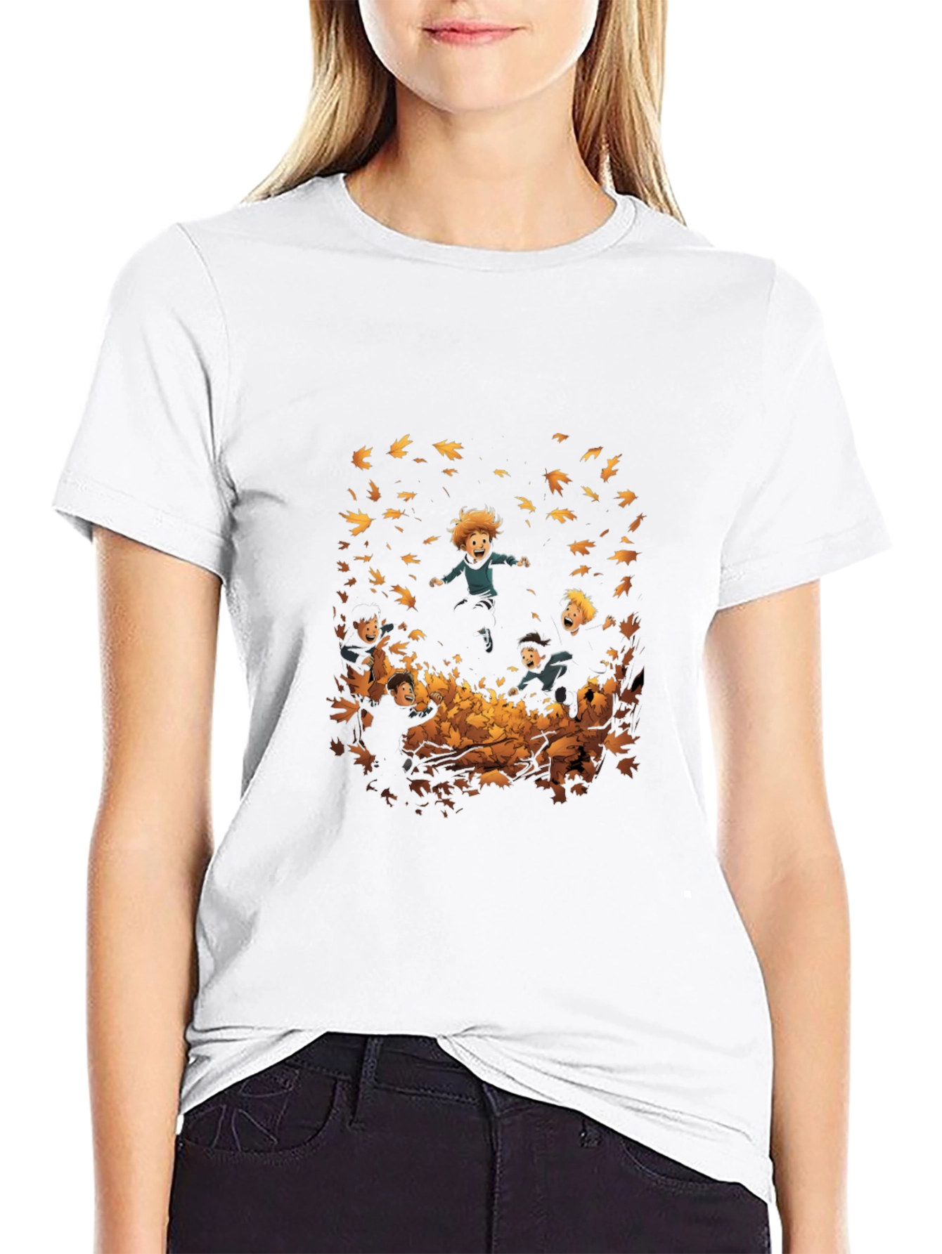 Autumn Leaf Pile T-Shirt
