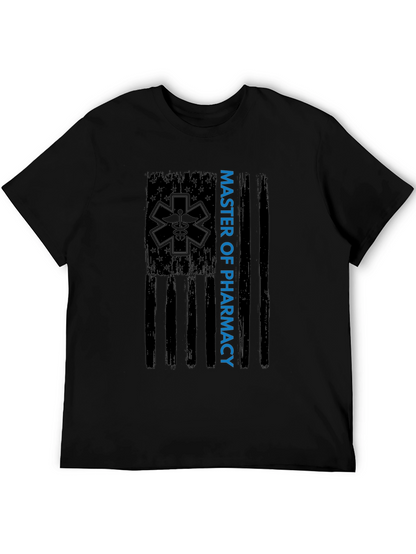 Master of Pharmacy American Flag T-Shirt